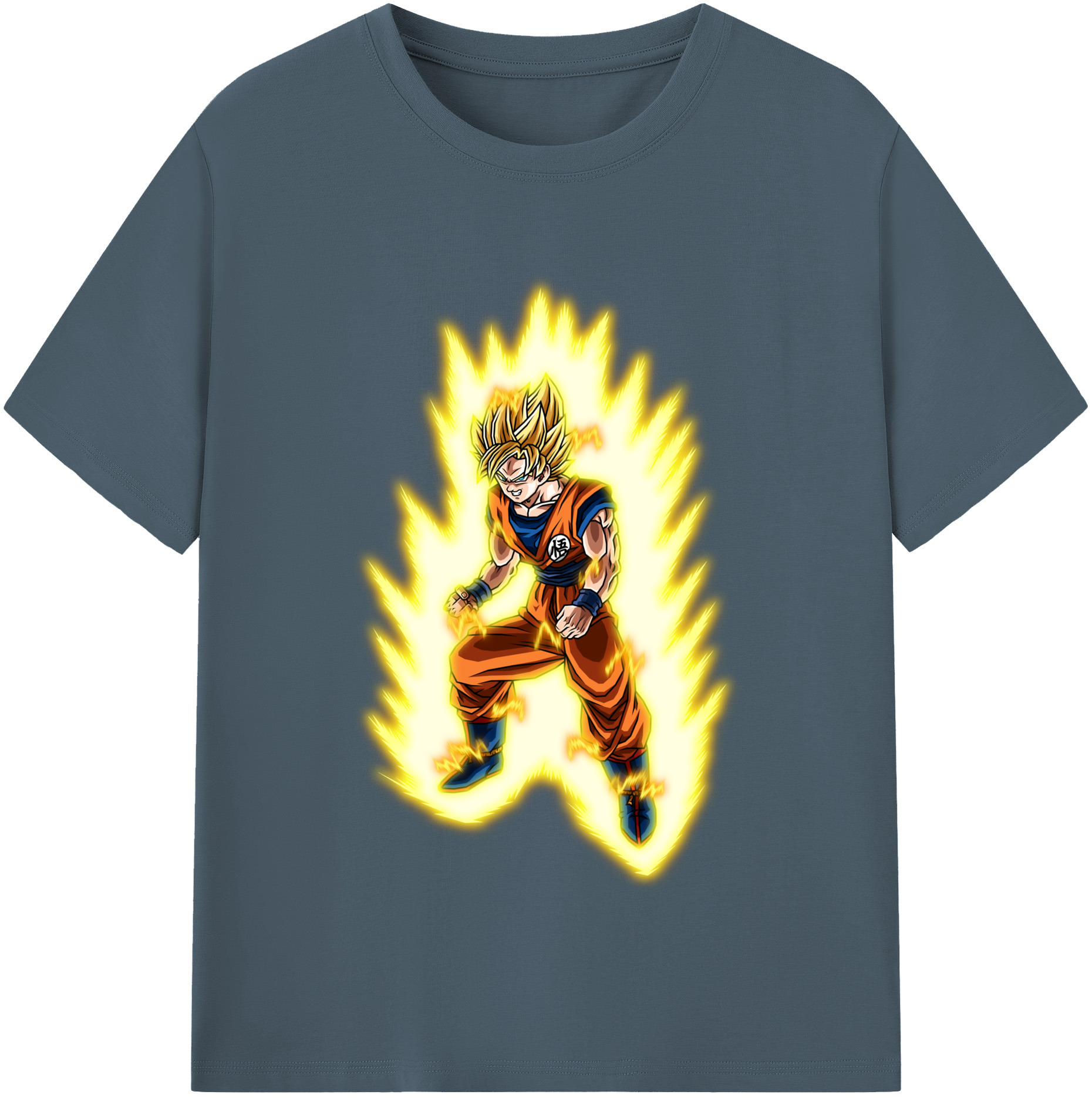 （画像用） ドラゴンボール 孫悟空（そん ごくう）Son Goku カカロット DRAGON BALL Kakarotto 綿100％半袖Tシャツ（フロントプリント）